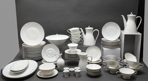 Rosenthal Porcelain Modern Dinner Service, 90 Pcs.