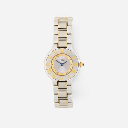 Must de Cartier, quartz wristwatch