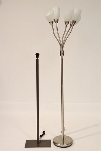 2 Modern Floor Lamps