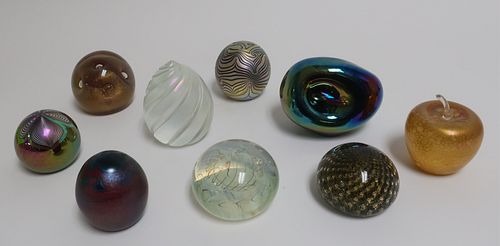 Glass Paperweights In Art Nouveau Styles, Addition