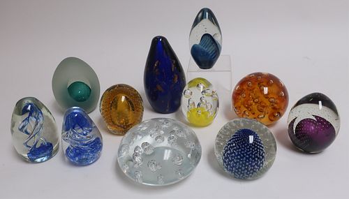 Large Glass Paperweights