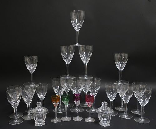 Collection of Baccarat Glassware