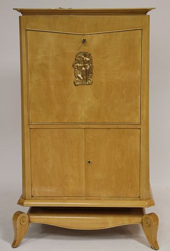 French 1940's Ormolu-Mounted Secretaire à Abattant