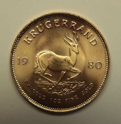 South Africa 1980 Krugerrand Gold Coin