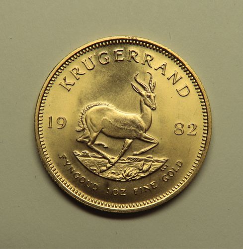 South Africa 1982 Krugerrand Gold Coin