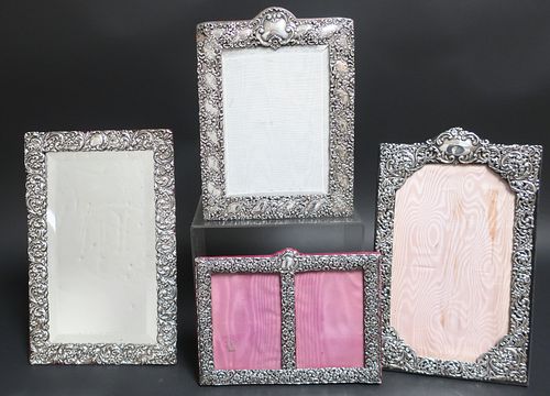 4 Sterling Silver Frame Mirror/Photo Frames