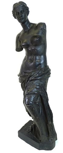 French Bronze Figure of Venus de Milo