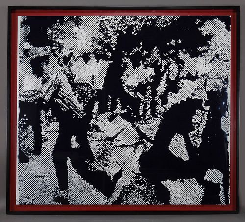 Vik Muniz "Race Riots (from Pictures of Ink)"