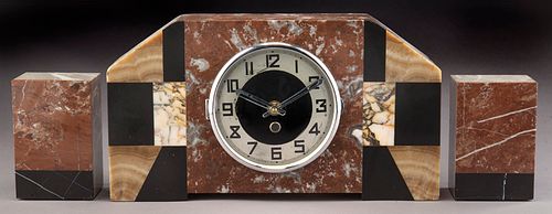 Art Deco mantle clock,