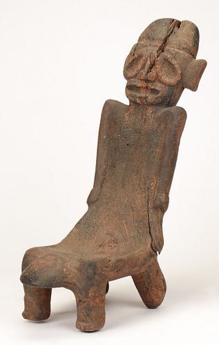 Pre-Columbian Taino Duho Ritual Wooden Seat