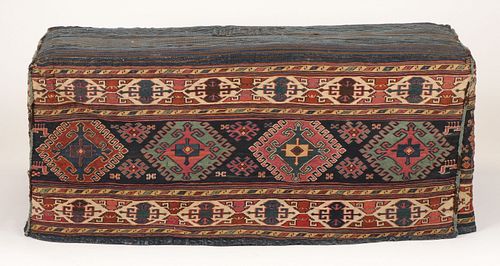 Antique Shah-Sevan Kilim Cargo Bag (Besik/ Mafrash)