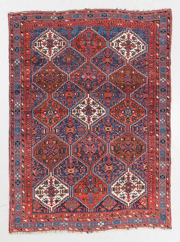 Antique Afshar Rug, Persia: 4'10'' x 6'4''