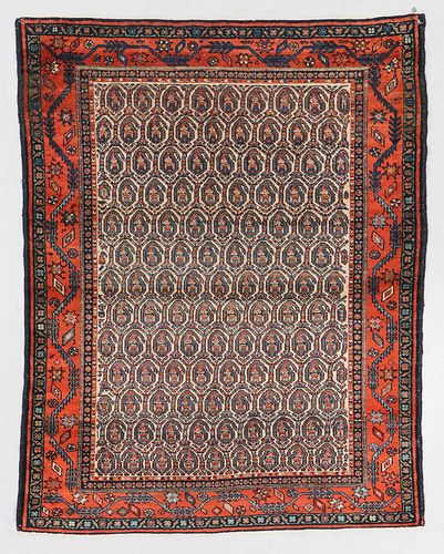 Antique Malayer Rug, Persia: 5'1'' x 6'3''
