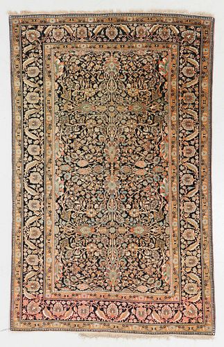 Antique Mohtasham Kashan Rug, Persia: 4'5'' x 6'10''