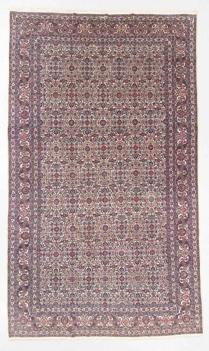 Fine Antique Dabir Kashan Wool & Silk Rug, Persia: 10'1'' x 17'1'' 