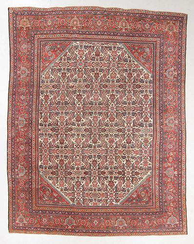 Antique Sultanabad Rug, Persia: 10'2'' x 13'3''
