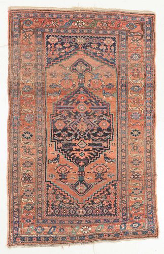 Antique Bidjar Rug, Persia: 4'0'' x 6'5''