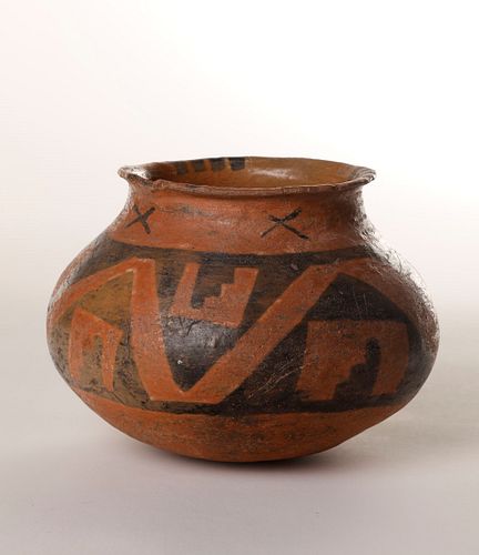 Casas Grandes, Black on Red Jar, ca. 1300-1400