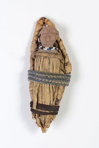Mohave, Child's Doll on Cradleboard, ca. 1900