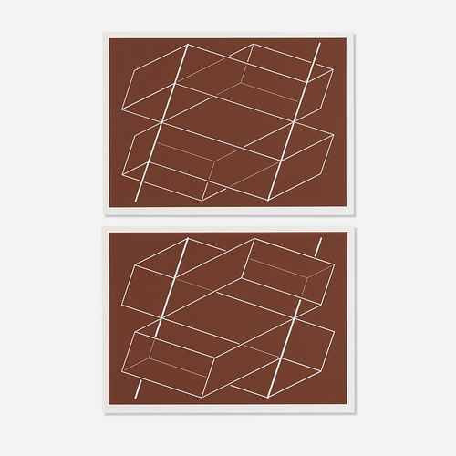 Josef Albers, Portfolio I Folder 3 from Formulation : Articulation (two works)