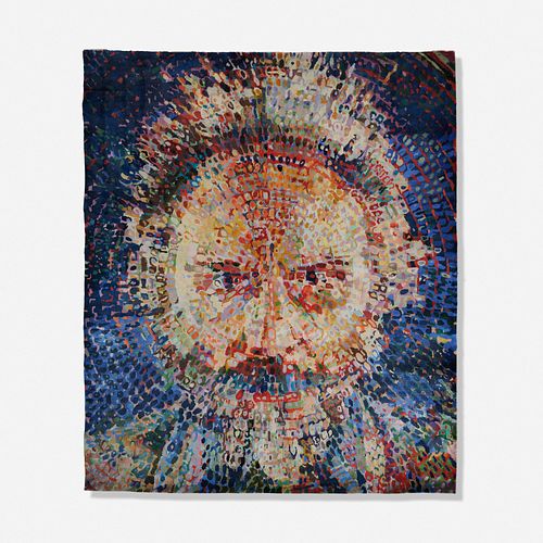Chuck Close, Lucas/Rug (unapproved color variant)