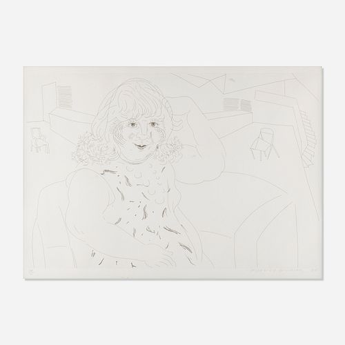 David Hockney, Ann in the Studio