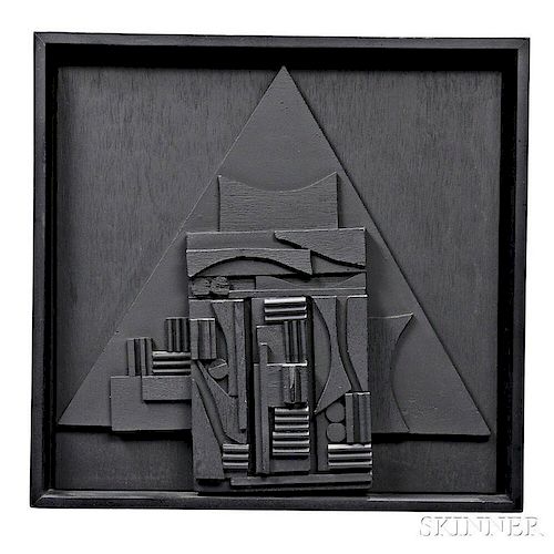 Louise Berlianwsky Nevelson (1899-1988) Untitled/Sculpture for the American Book Award