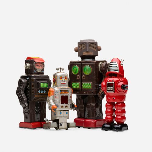 collection of four robots
