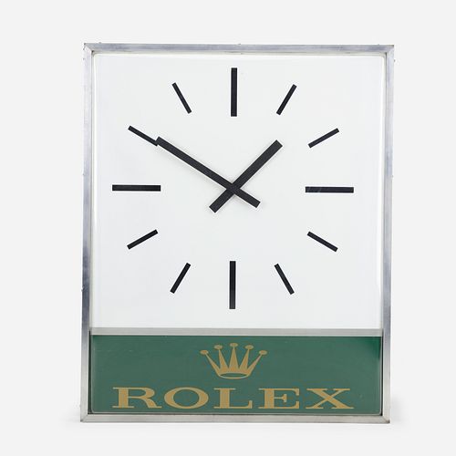 Rolex, Rare advertising clock