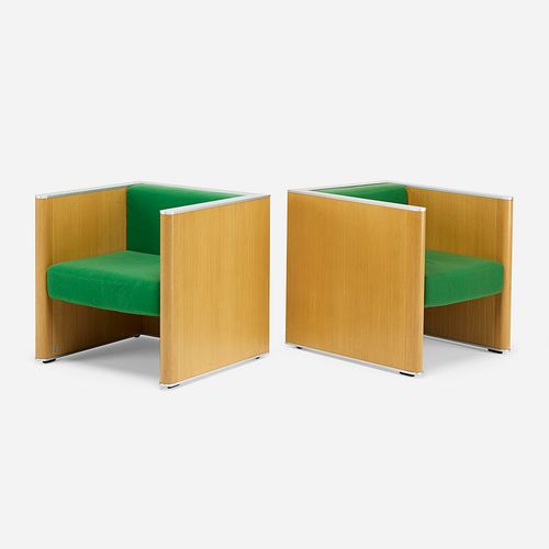 Norman Foster, armchairs, pair
