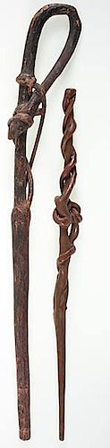 Pre-Tied Knot Canes 