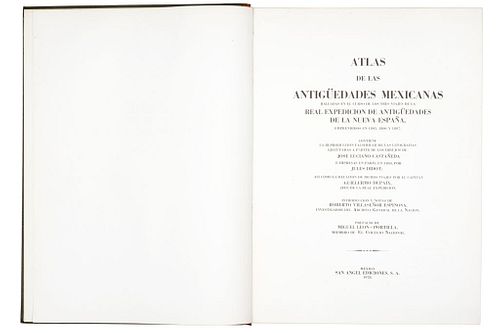 Echeagaray, José Ignacio. Atlas de las Antigüedades Mexicanas. México: San Ángel Ediciones, 1978.
