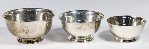 Tiffany & Co 'Paul Revere' Sterling Silver Bowl