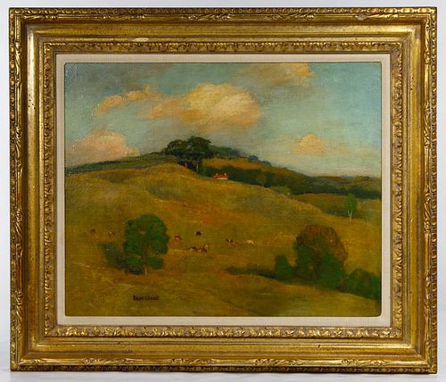 Bruce Crane (American, 1857-1937) Oil on Canvas