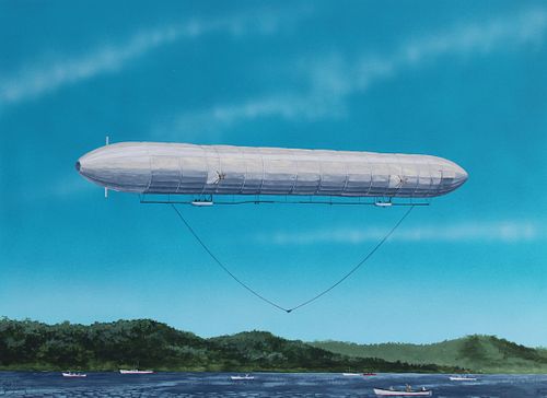 Steve Ferguson (B. 1946) "1900 Original Zeppelin"