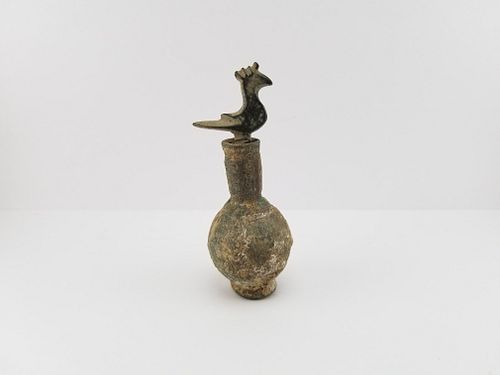 Bronze Cosmetics Container - Luristan, 800-200 BC