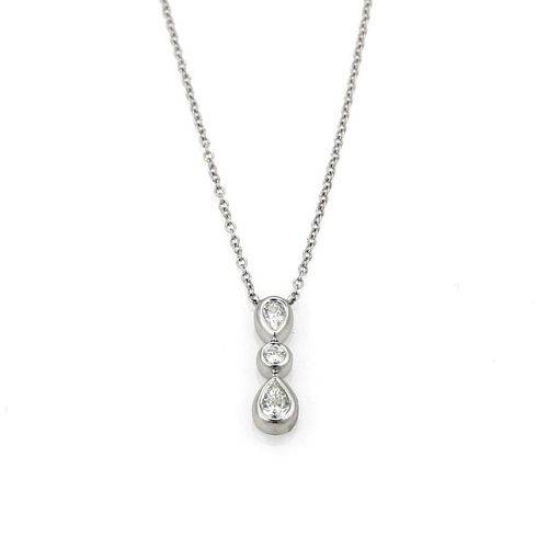 Tiffany & Co. Jazz Diamond Platinum Pendant
