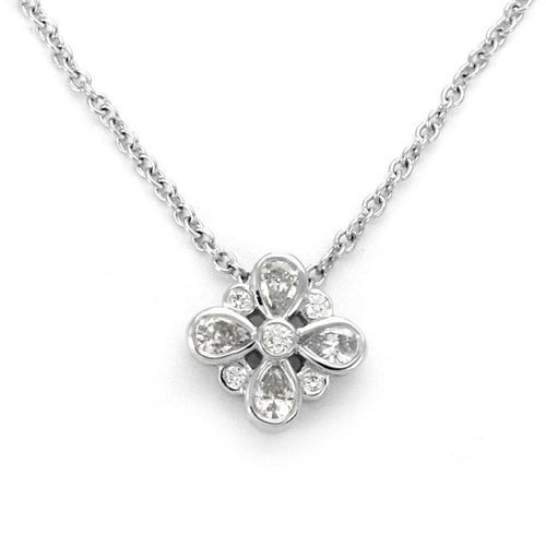 Tiffany & Co. Enchant Diamond Platinum Pendant
