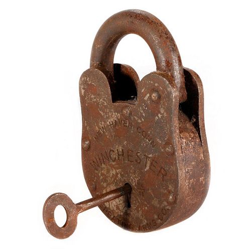 19th century padlock.