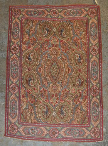 Indian Chain Stitch Carpet