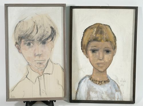 Gino Hollander Portraits of Boy & Girl Portrait
