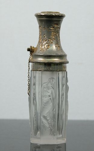 Rene Lalique Glass Atomizer Le Parisien