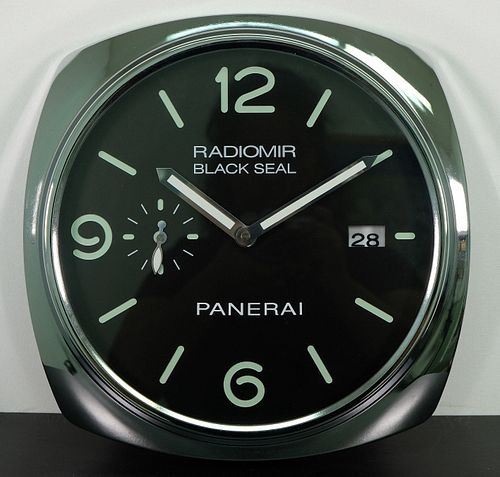 Radiomir Black Seal Panerai Dealer Wall Clock