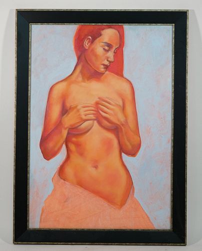 Contemporary Nude Painting, Signed and Dated