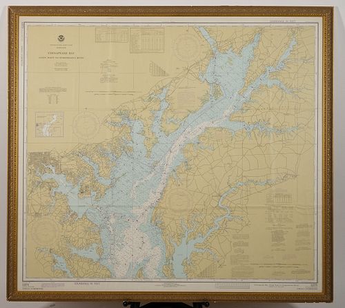 NOAA Nautical Chart/Ocean Survey Chesapeake Bay