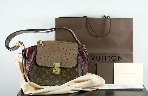 Louis Vuitton Majestueux Python Shoulder Bag