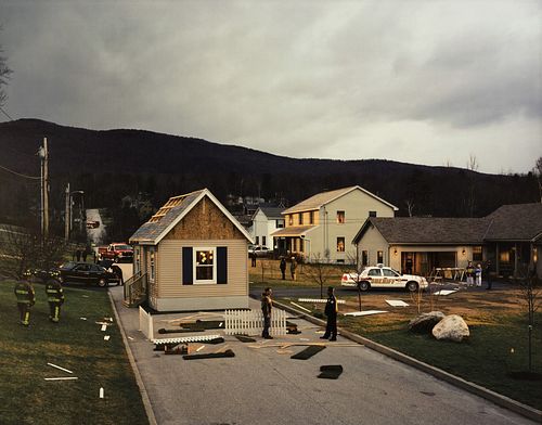 Gregory Crewdson (1962)  - Untitled (House in the Road), 2002