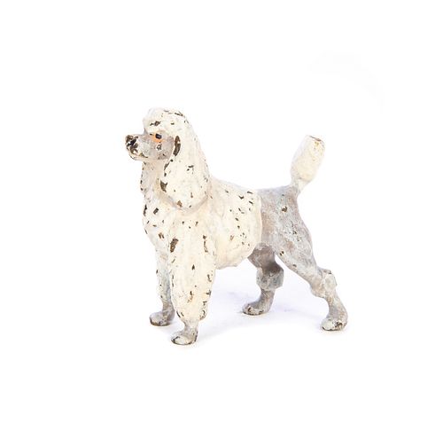 Miniature Vienna Bronze Cold Painted Poodle