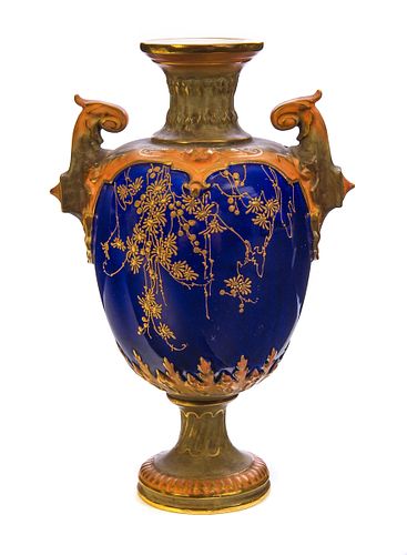 Worcester Porcelain Vase RD203564 1618