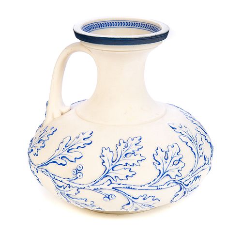 G. Grainger Worcester Porcelain Vase With cut back